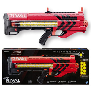 孩之宝（Hasbro） 热火NERF精英守望先锋竞争者系列男孩玩具软弹发射器 B1592列宙斯1200发射器红色款