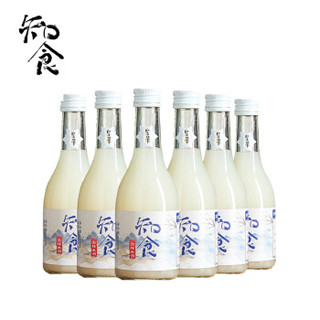 知食 米酒 轻奢 雪样米酒300ML*6