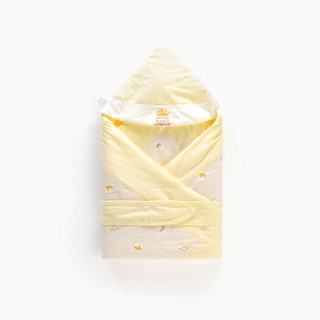 童泰TONGTAI 秋冬床品婴儿棉抱被 黄色 80x80cm T93C0213