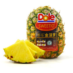 Dole 都乐 无冠金菠萝 1个装 约1.5kg *14件