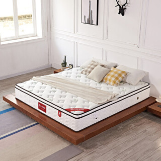 A家家具 床垫 乳胶椰棕厚床垫 卧室弹簧床垫硬床垫子 CD203-1200*1900*250mm
