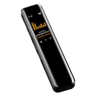 炳捷(BENJIE) 录音笔 C8 16G一键录音 专业普及微型高清远距降噪录音器 学习培训会议录音速记 MP3播放器