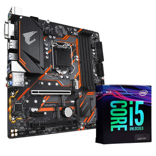 GIGABYTE 技嘉 B365M“小雕” +Intel i5-i5 9400F板U套装