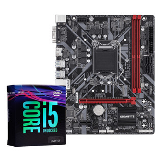 GIGABYTE 技嘉 B365M“小雕” +Intel i5-i5 9400F板U套装