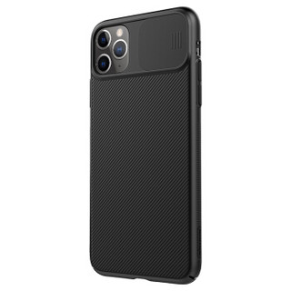 耐尔金 苹果iPhone11 Pro Max手机壳6.5英寸 黑镜摄像头保护壳/保护套/手机套 滑盖防尘防刮防摔护镜壳 黑色