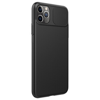 耐尔金 苹果iPhone11 Pro Max手机壳6.5英寸 黑镜摄像头保护壳/保护套/手机套 滑盖防尘防刮防摔护镜壳 黑色