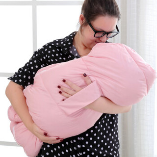 多米贝贝（Tomibaby)婴儿睡袋羽绒棉加绒加厚儿童宝宝新生儿外出抱被防踢被秋冬季款 L码（1-2岁）辛迪粉