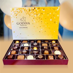 Godiva 歌帝梵 多口味牛奶夹心巧克力礼盒 27颗装 303g/盒