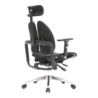 中伟电脑椅人体工学椅办公经理椅电竞转椅双背椅家用网布座椅