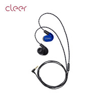 Cleer ARIA(BU) 立体声入耳式耳机 耳麦 手机耳机 线控带麦 动圈 Hi-Res 钛金蓝