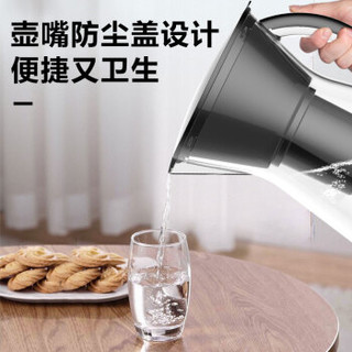 海尔（Haier）净水壶HSW-PJ01家用过滤净水器自来水过滤器 便携式滤水壶