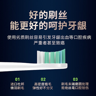 京选 | 卡蛙 感应式充电电动声波牙刷A2(带便携盒) 樱花粉电动牙刷 2刷头