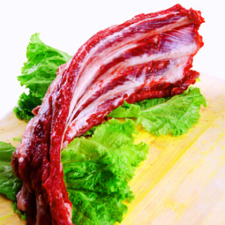 东阿阿胶黑驴王子驴肋条肉500g袋精修驴肉生鲜