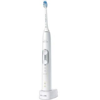 飞利浦（PHILIPS）电动牙刷 成人声波震动自动牙刷 三种洁牙模式 HX6877