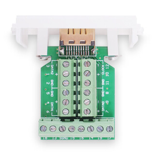 绿联（UGREEN）HDMI卡线模块 免焊接86型面板 工程装修布线高清视频模块 20315