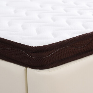 杜沃 汉尼斯床 现代简约实木床双人床卧室家具床带床垫组合 1.5米汉尼斯白床+美汐棕榈床垫