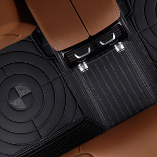 牧宝汽车脚垫专车定制脚垫适用于新宝马5系530li525Li7系730Li740X7X3X5X6系GT汽车脚垫 厂家直发 黑色