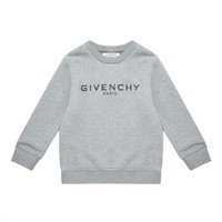 GIVENCHY KIDS 纪梵希 奢侈品童装 19秋冬新款 男童灰色混纺上衣 H25145/A47 10A/10岁/138cm