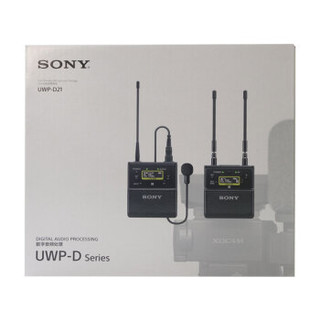 SONY 索尼 UWP-D21 无线领夹麦克风小蜜蜂