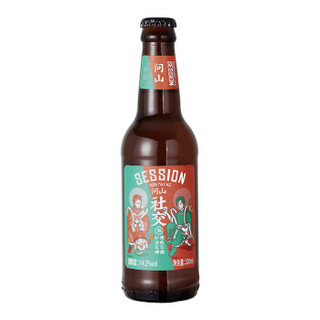 问山啤酒 社交IPA(SESSION IPA) 精酿啤酒 330ml*6瓶 礼盒装