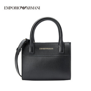 EMPORIO ARMANI 阿玛尼奢侈品19秋冬新款女士单肩背包 Y3A119-YSE2B BLACK-80001 U