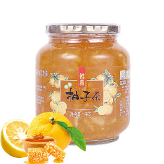 韩馫 蜂蜜柚子茶 1KG 蜂蜜果味茶 韩国进口 柚子茶冲调品