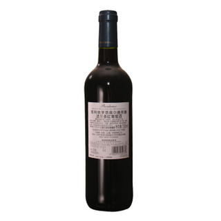 法国进口葡萄酒菲利普罗思柴尔德男爵波尔多红葡萄酒750ml