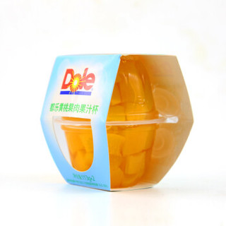 Dole 都乐 黄桃果肉果汁杯原箱装 113g*24杯