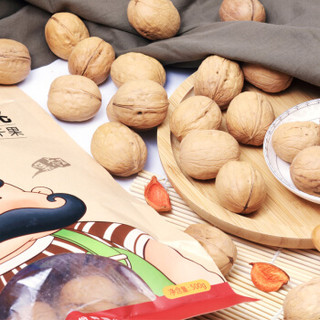 北京市消费扶贫 西域果园新疆和田特产休闲零食 薄皮核桃 蜜饯果干坚果500g