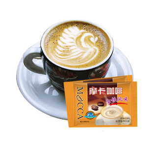 摩卡咖啡（MOCCA) 拿铁二合一速溶咖啡 奶香浓郁 无蔗糖添加 0反式脂肪酸 500g 口味升级