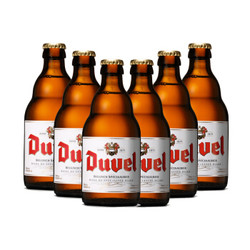 督威（DuveL）比利时 原瓶进口 精酿 黄金啤酒 330ml*6瓶 *2件+凑单品