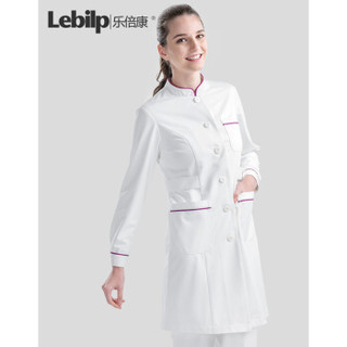 乐倍康（Lebilp）护士服医生服长袖白大褂医疗场所实验室工作服 长袖 S