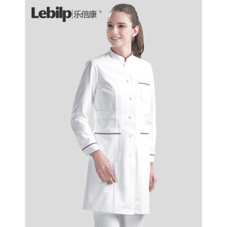 乐倍康（Lebilp）护士服医生服长袖白大褂医疗场所实验室工作服 长袖 S