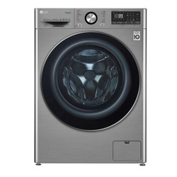 LG 乐金 FG10TV4 全自动滚筒洗衣机 10.5kg 碳晶银