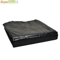 Supercloud 舒蔻（Supercloud）酒店物业环保户外平口式黑色加厚大号垃圾袋黑色塑料袋40*50cm50个