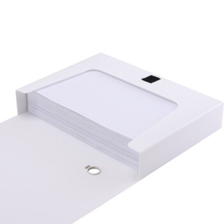 三木(SUNWOOD) A4/55mm柏拉图档案盒 白色 FB4007