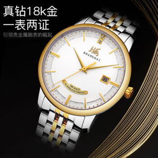SHANGHAI 上海牌手表 剪影系列 856-2G 男士自动机械手表
