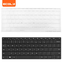 ECOLA 宜客莱 微软笔记本键盘膜Surface pro7/4/5/6-12.3英寸TPU 键盘保护膜TPU防尘防水真机开模 隐形透明EC003