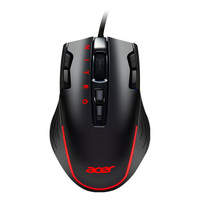  acer/宏碁 暗影骑士游戏鼠标玩家版 混光  黑色