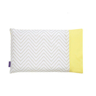 可俐妈妈（Clevamama）枕套爱尔兰进口婴儿枕头专用枕套 不含枕芯 0-12M 婴儿棉枕套（灰色）