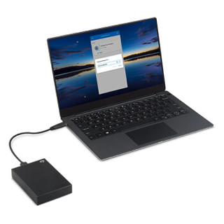 希捷(Seagate)5TB USB3.0移动硬盘 新睿品 2.5英寸 (海量存储 自动备份 金属拉丝) 典雅黑+数据救援服务3年版