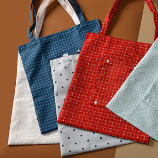 品力 旅行居家牛津布艺便携购物袋 大容量环保袋 可折叠外出备用袋