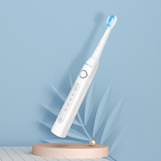 舒客（Saky）电动牙刷 成人声波充电式震动牙刷防水G2211（白色）
