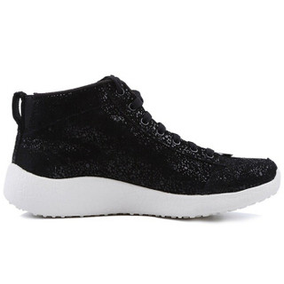 SKECHERS 斯凯奇 女子 LIFESTYLE系列 女士时尚短靴 66666037/BKW 36码 US6