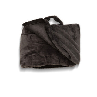 Cabeau  Fold'n Go Blanket 多功能便携旅行毯 飞机毯 毛毯 午睡毯 腰枕靠毯 折叠毛毯 灰色
