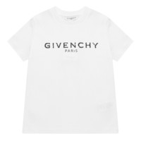 GIVENCHY KIDS 纪梵希 奢侈品童装 19秋冬新款 男童白色棉T恤 H25147/10B 4A/4岁/102cm