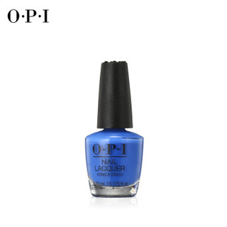 OPI 指甲油瓷蓝 3.75ml 海蓝色 健康显色持久不可撕指甲油