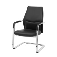 迪欧 DIOUS 人体工学 靠背椅 电脑椅 职员椅 老板椅 办公椅 DL1706C 黑色 西皮
