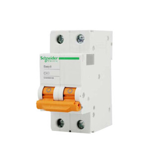 施耐德电气（Schneider Electric）家用微型断路器空气开关 双进双出 家用总闸 2PC40A EA9系列EA9AN2C40