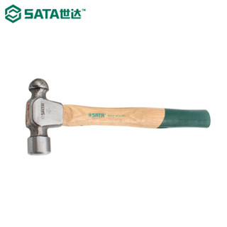 世达 SATA 木柄圆头锤0.5磅 92311